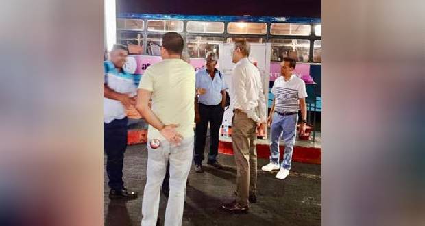 Le ministre Osman Mahomed évalue le service de la CNT
